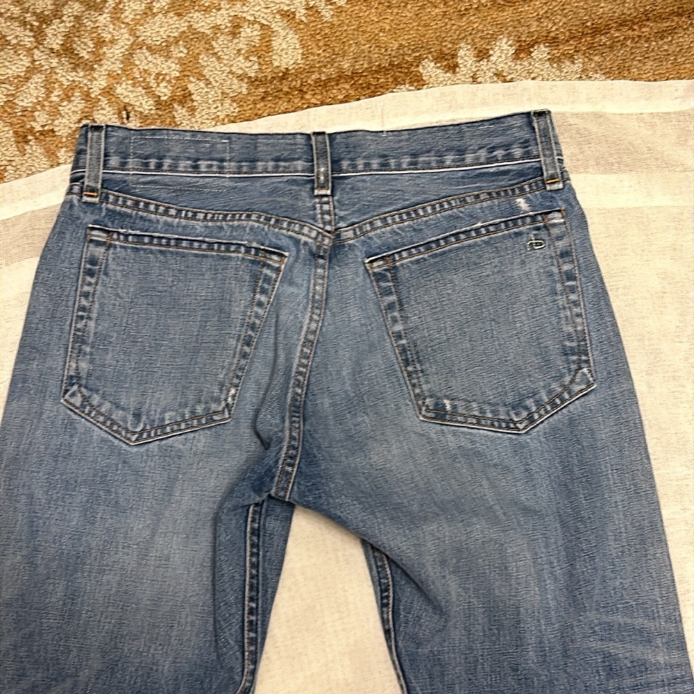 Rag & Bone standard issue slim straight leg fit 3 - Picture 10 of 14